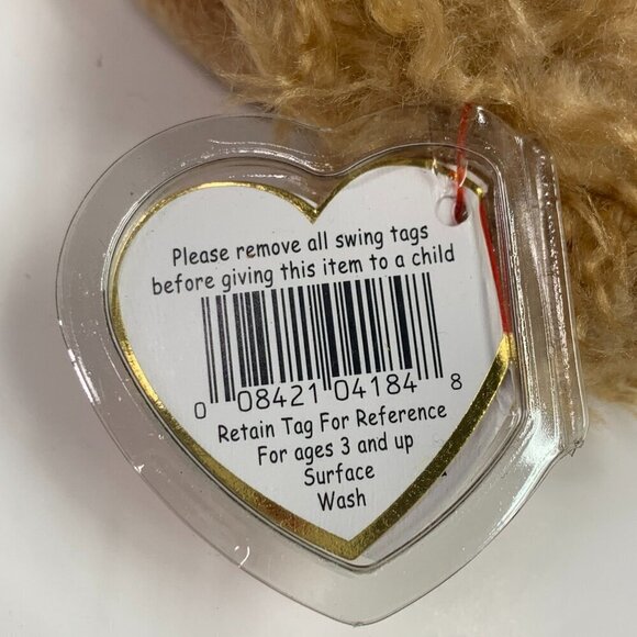 TY Beanie Babies "Spunky" The Spaniel 8" Plush Toy Collectible 1997 NWT - Picture 2 of 6